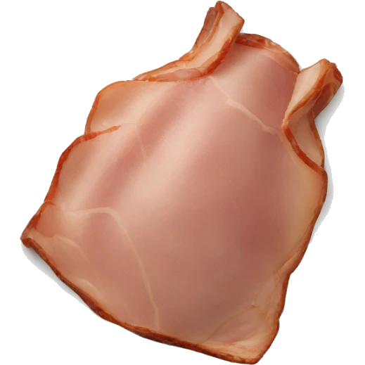 roast ham on a plate emoji