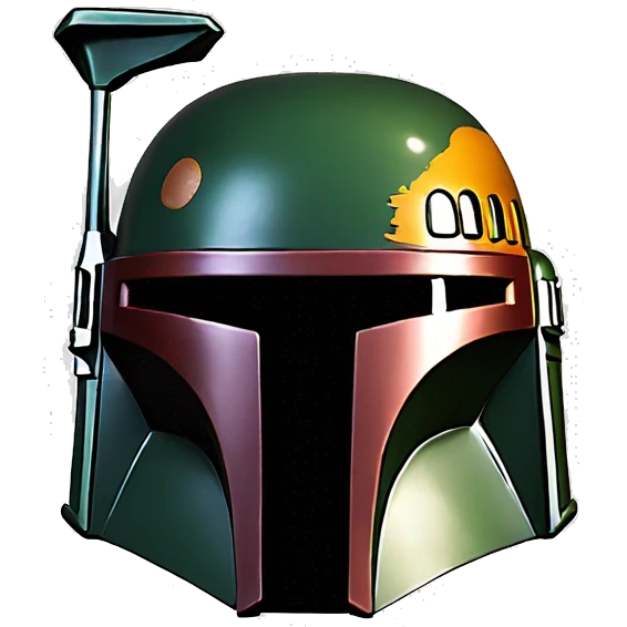 Boba fett helmet emoji