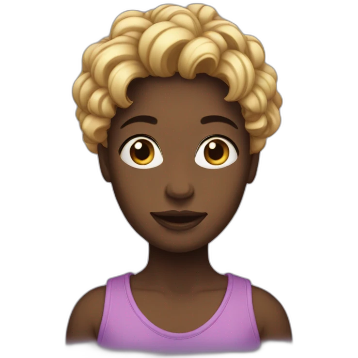 Lila bony emoji