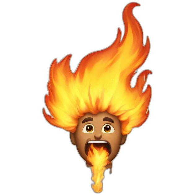fire breather emoji