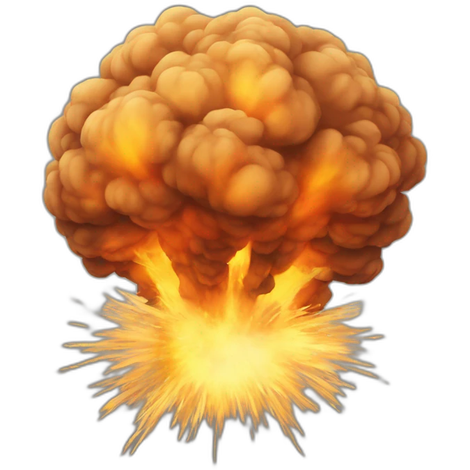 Explosion emoji