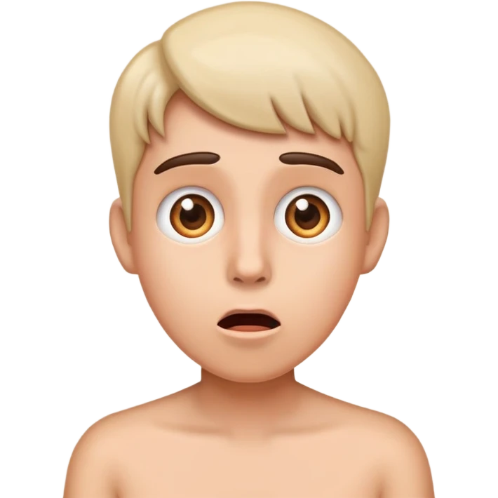 surprised and confused  emoji