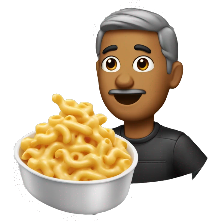 mac n’ cheese add cut weenies emoji