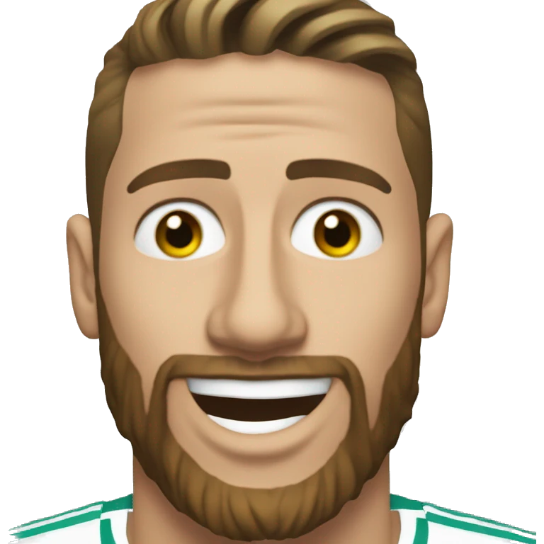 Generate a image of Sergio Ramos  emoji