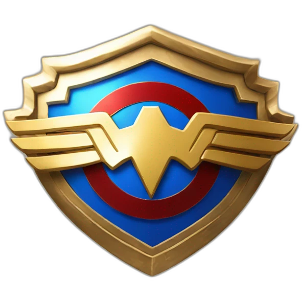 Wonder woman shield emoji