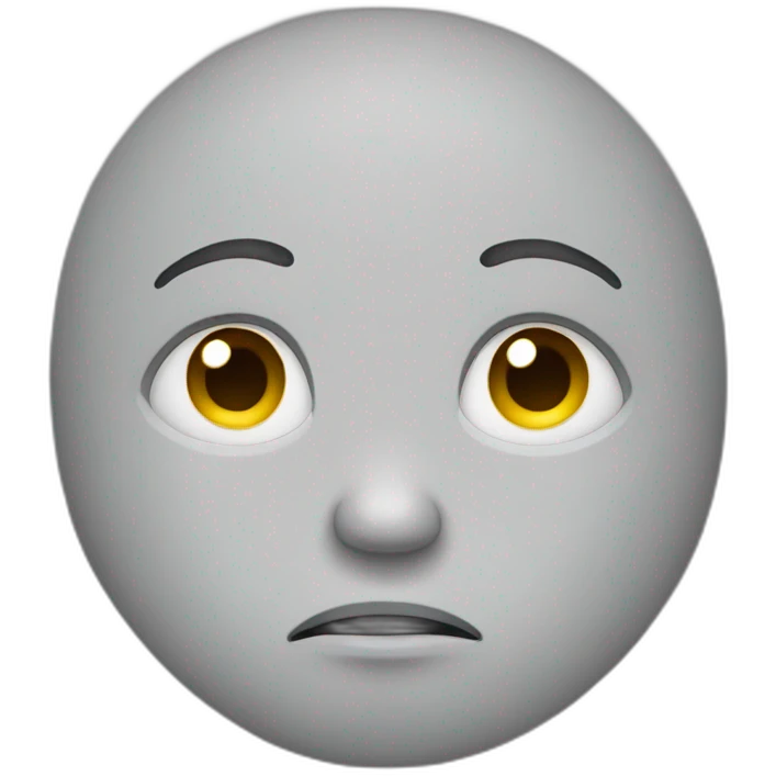 normal sad face emoji plain emoji