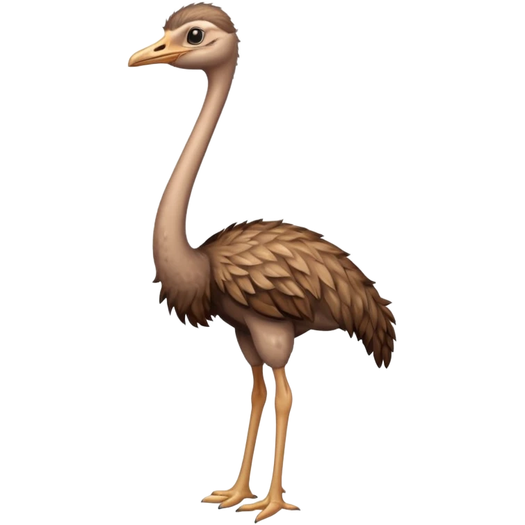 Ostrich emoji