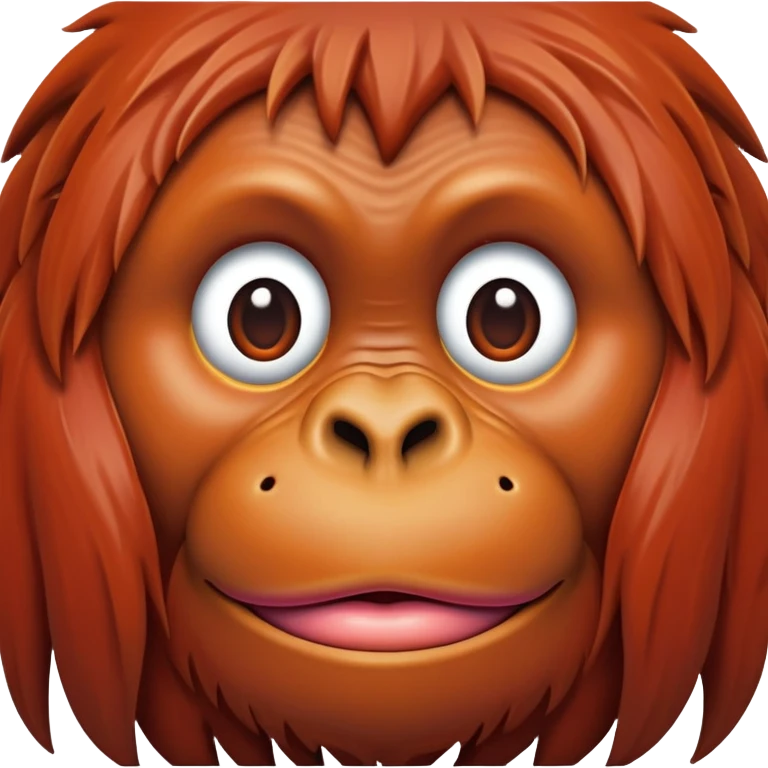 orangutan lips emoji