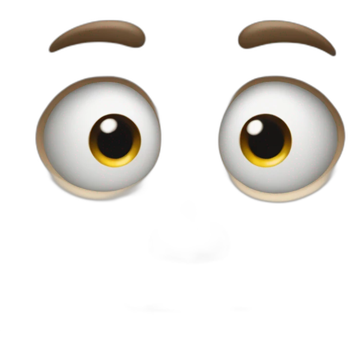 Human face with one unique eye emoji