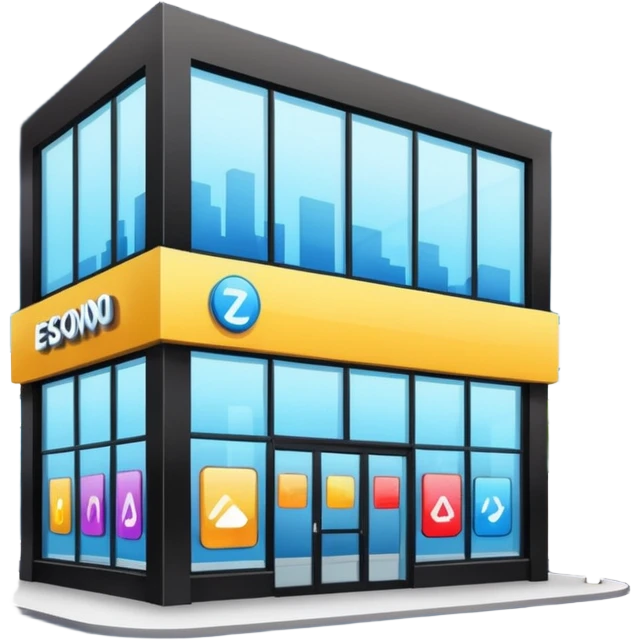 shop of comercial center emoji