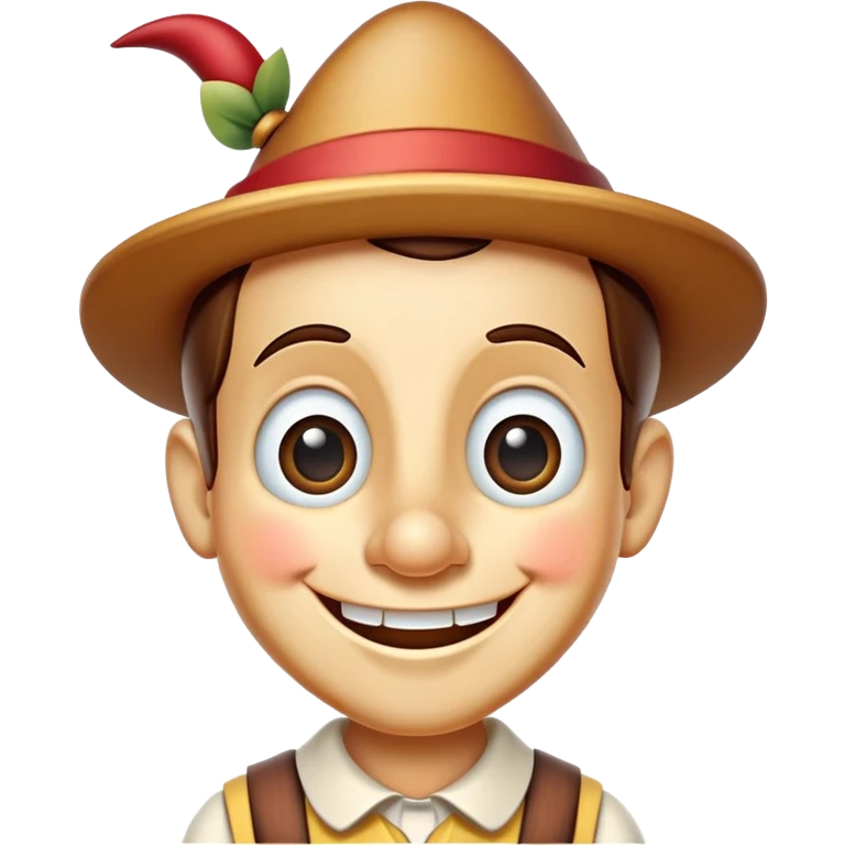 classic Pinocchio emoji