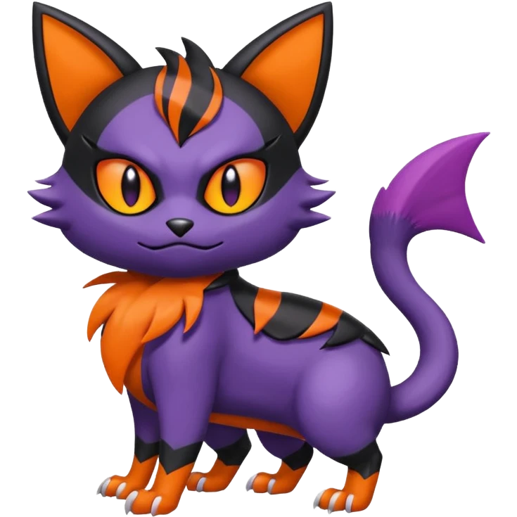 Noibat-Litten-Torracat-fusion-Fakemon-Pokémon-creature  emoji