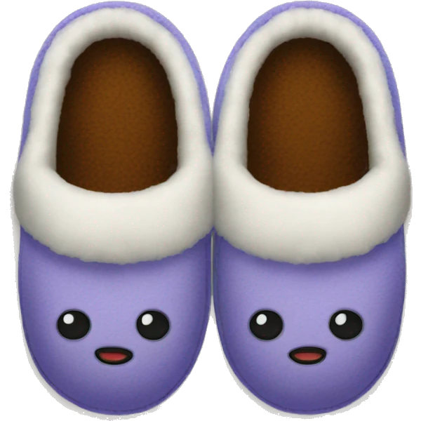 Ugh slippers emoji