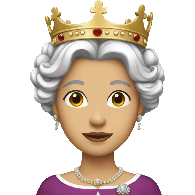English queen emoji