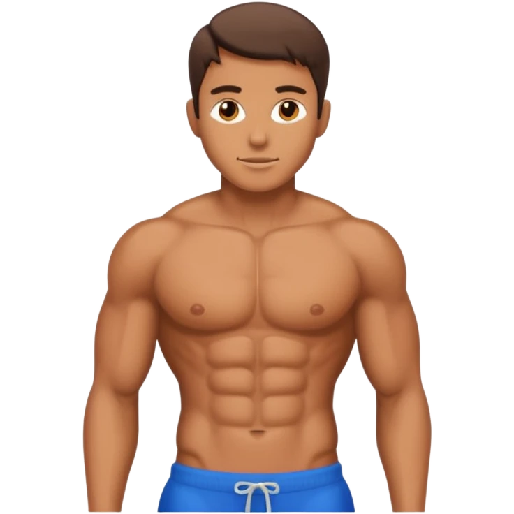 6 pack abs emoji