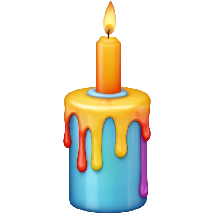 a birthday candle emoji