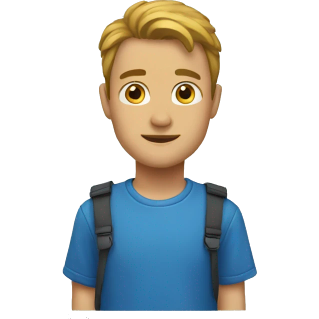 blue emoji