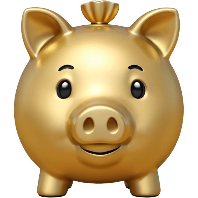 piggy gold emoji