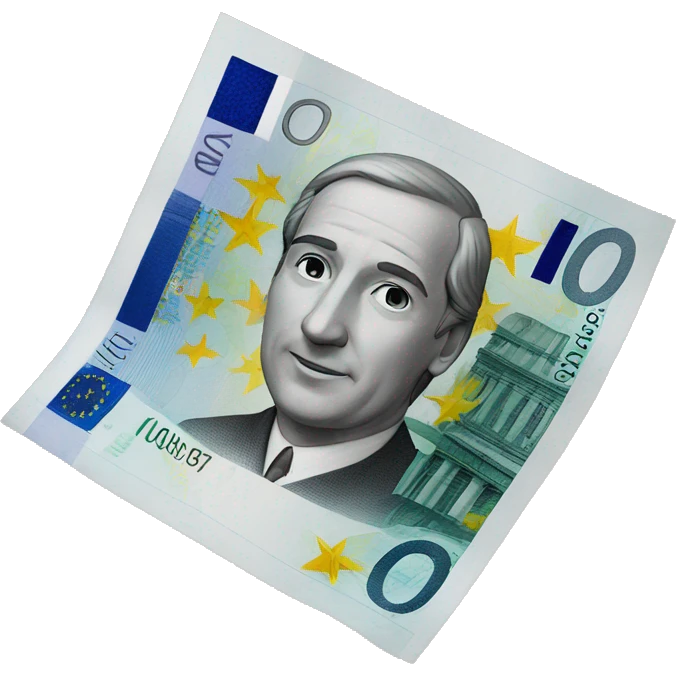 euro note emoji