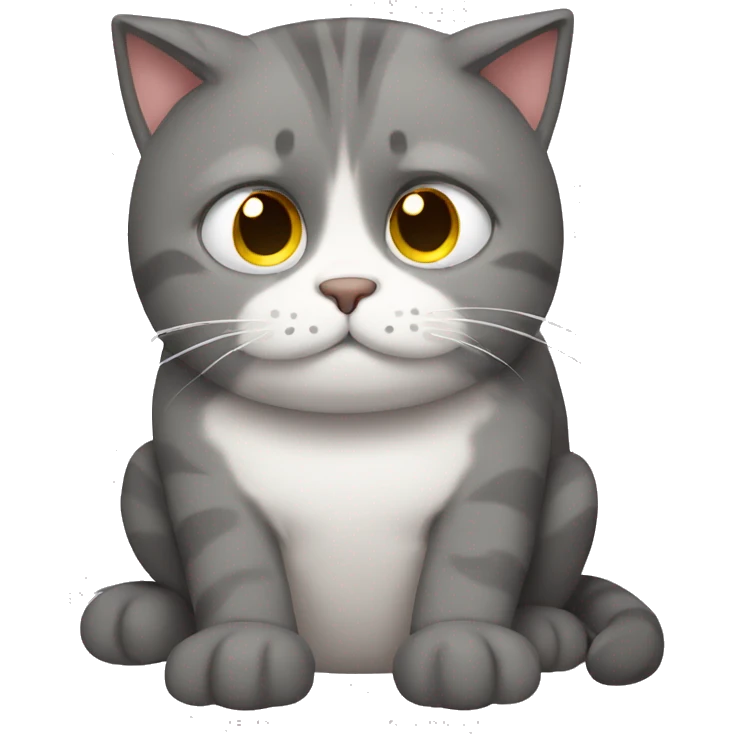 depressed cat emoji