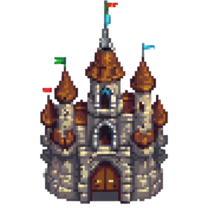 A beautiful castle emoji