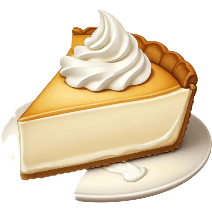 Cheesecake emoji