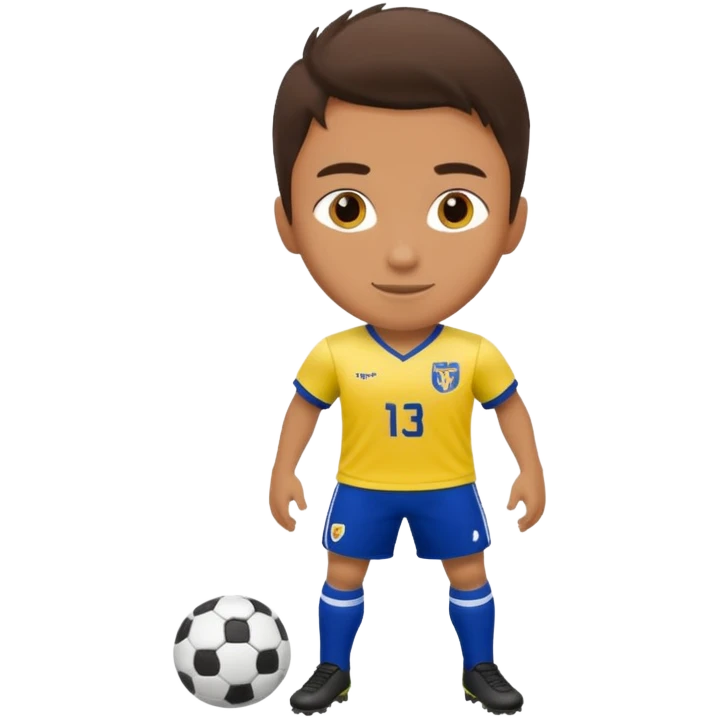soccer university player emoji