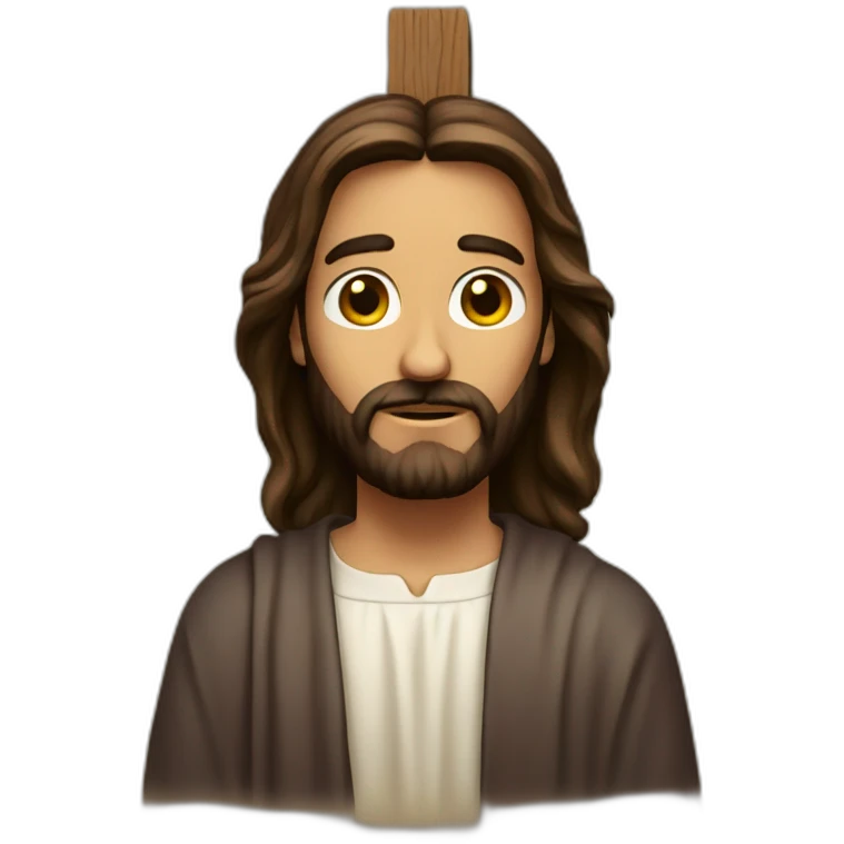 jesucrist on the cross emoji