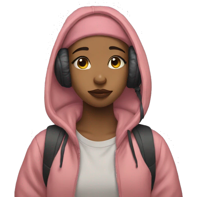 lofi hip hop girl emoji