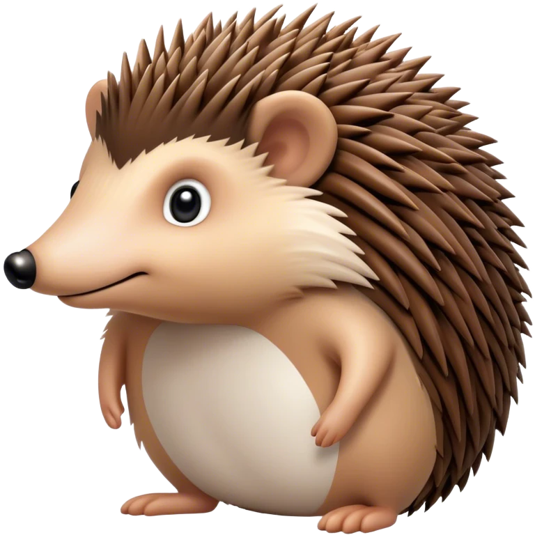 Real hedgehog animal emoji