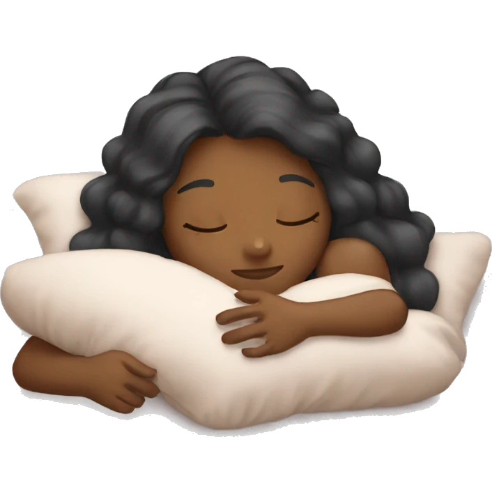 girl sleeping emoji