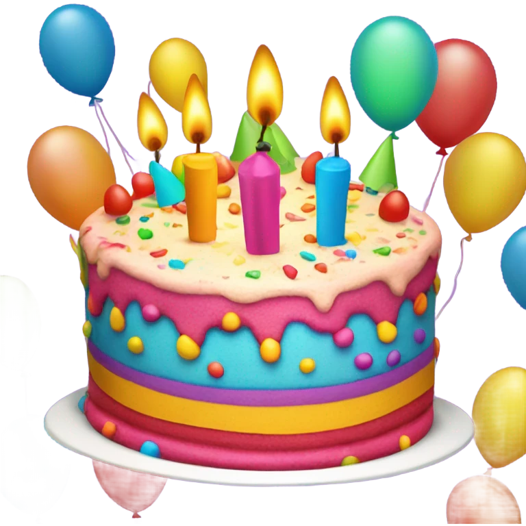 Happy birthday emoji