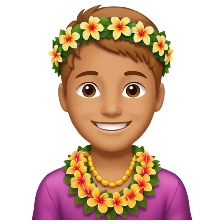 hawai, sin el marco emoji