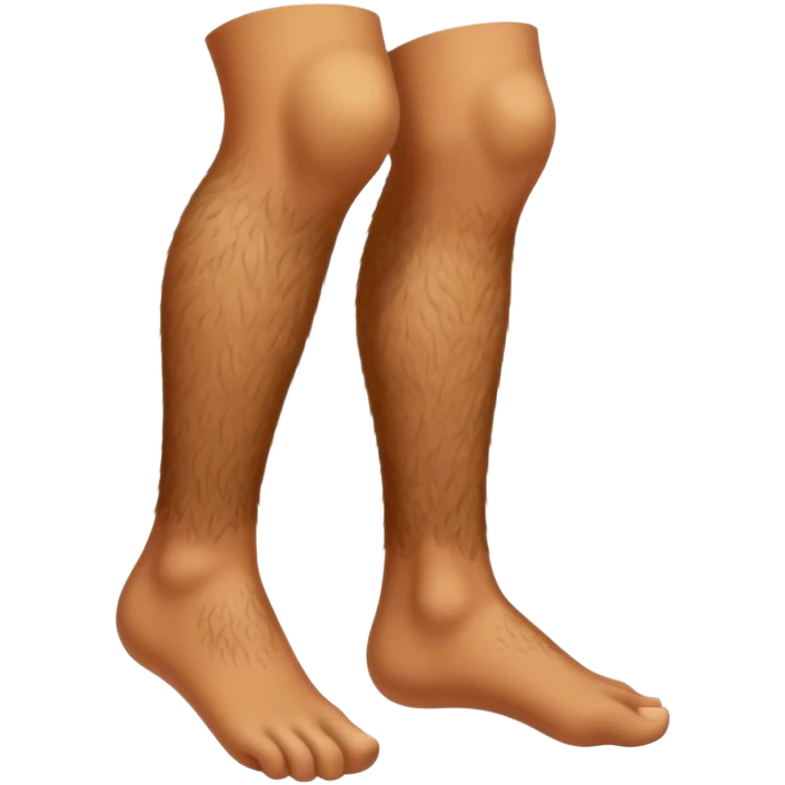 hairy leg emoji