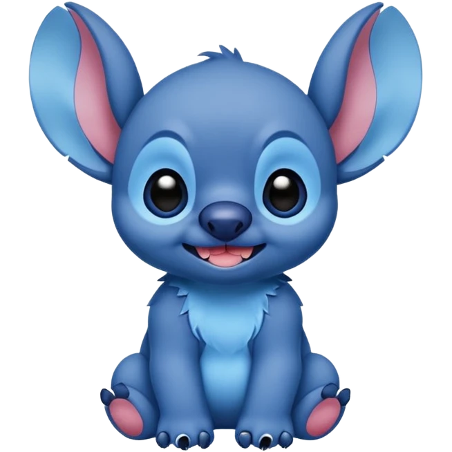 Stitch mignon  vrai  emoji