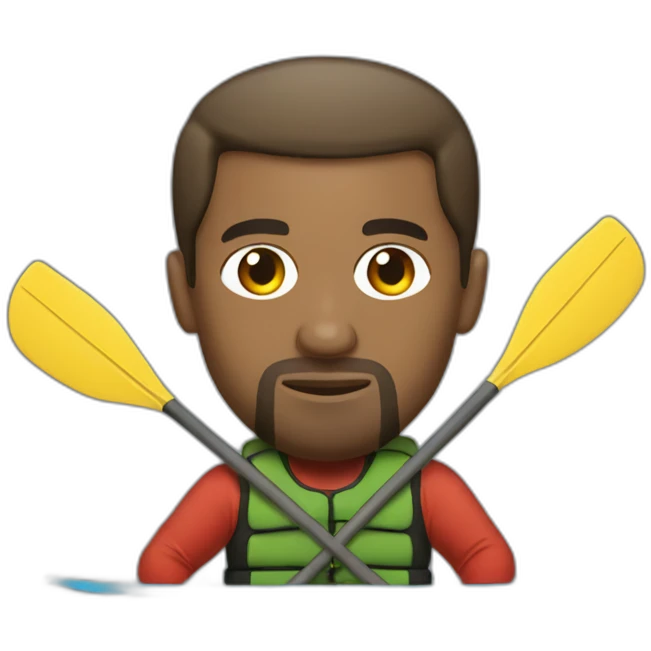 kanye west kayaker emoji