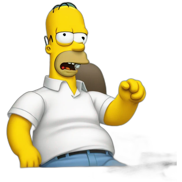 Homer simpson emoji