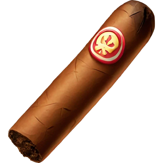 Lit cigar emoji
