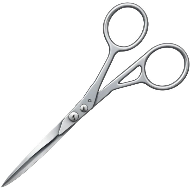 Scissors big open emoji