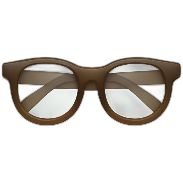 broken glasses emoji