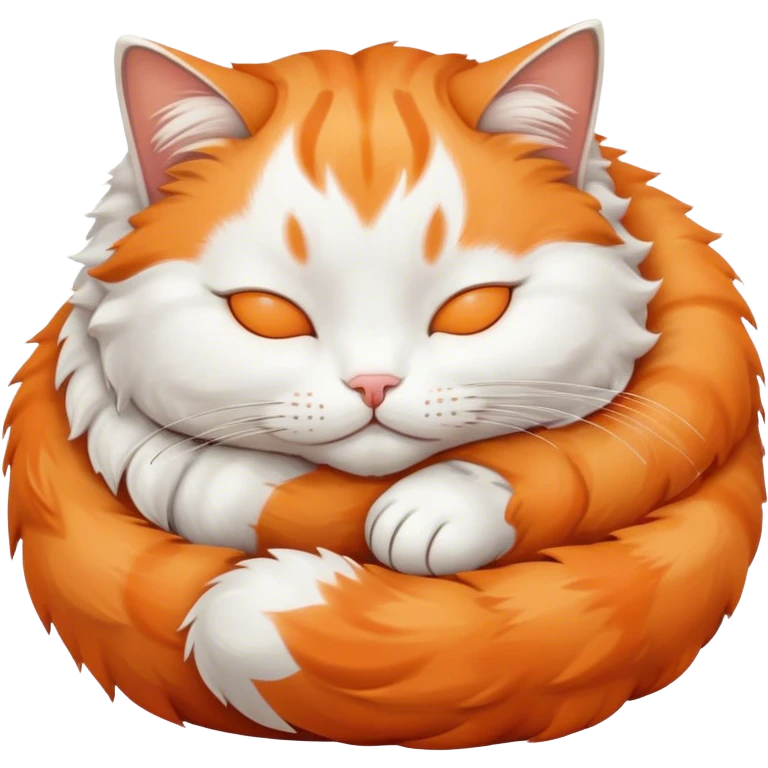 sleeping cat emoji