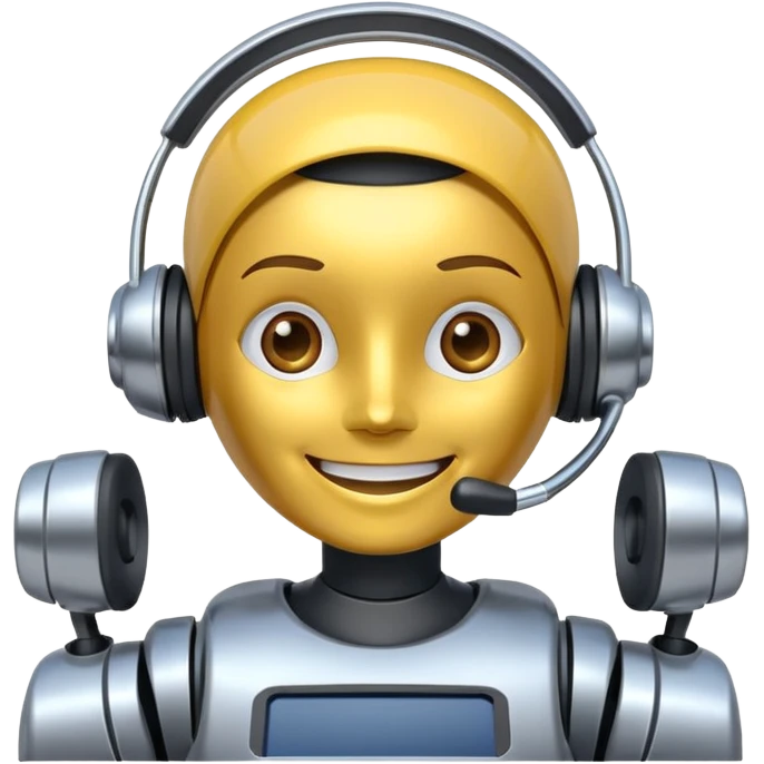 call center bot emoji