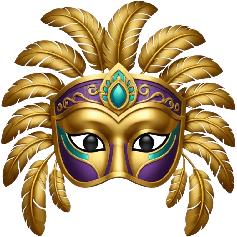 ancient Roman party mask emoji