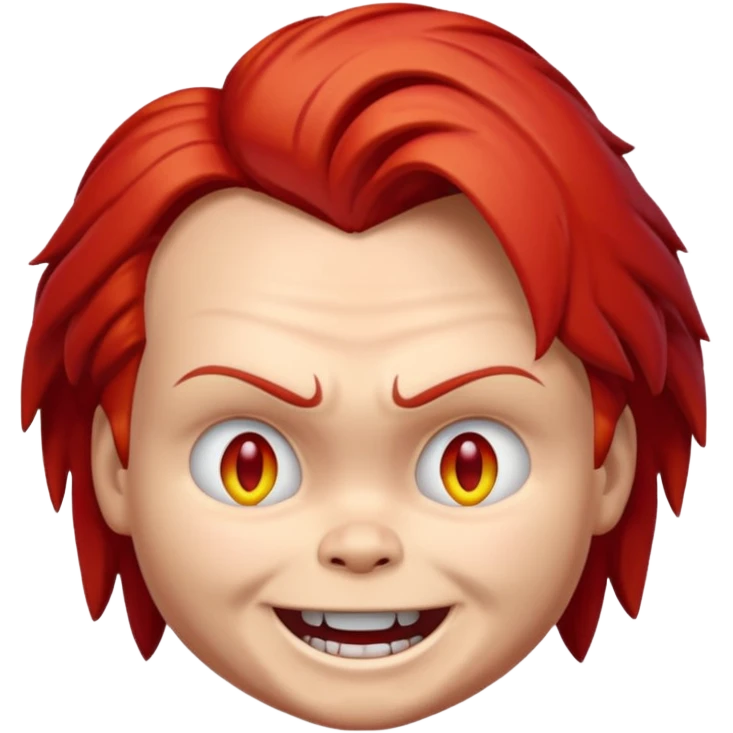 Un emojin de chuky emoji