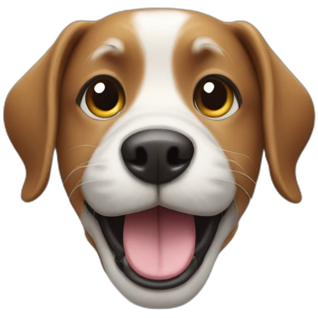 happy-dog-operating-camera emoji