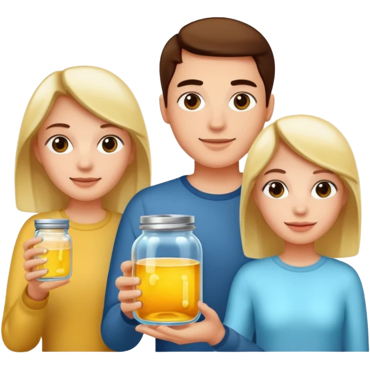 People Holding Jar emoji