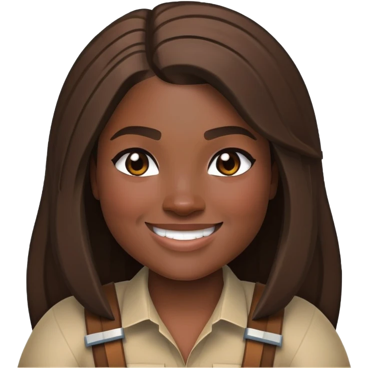 Danielle Brooks as a Minecraft character emoji
