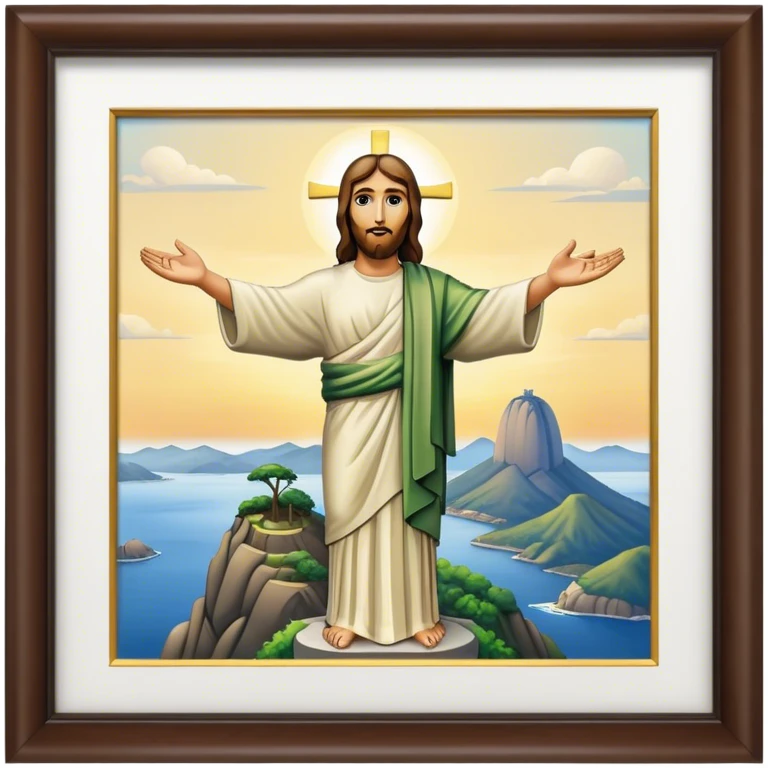 Christ the Redeemer emoji