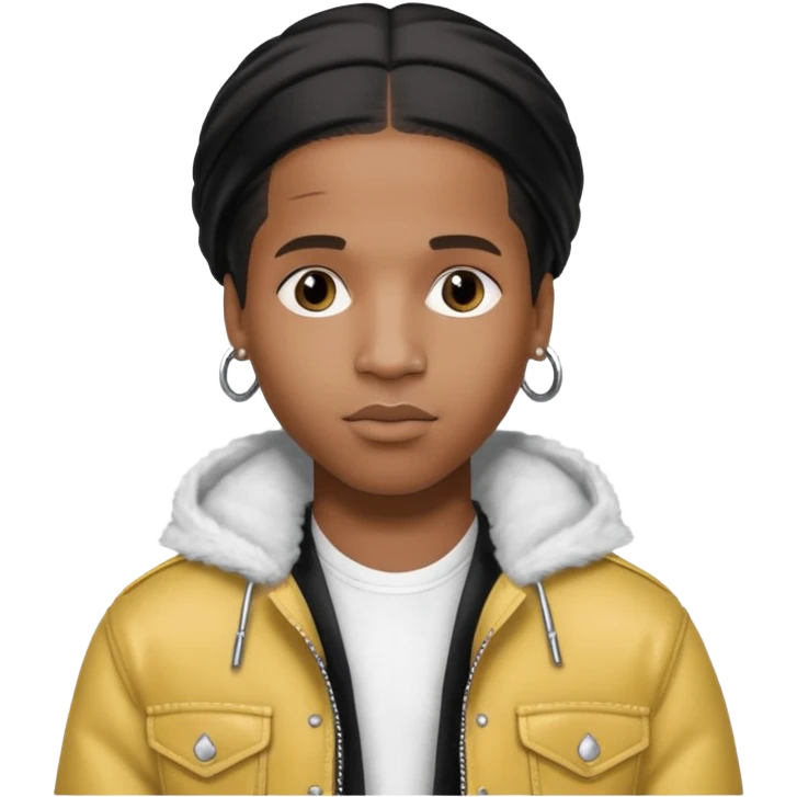 asap rocky, pretty bratz man emoji