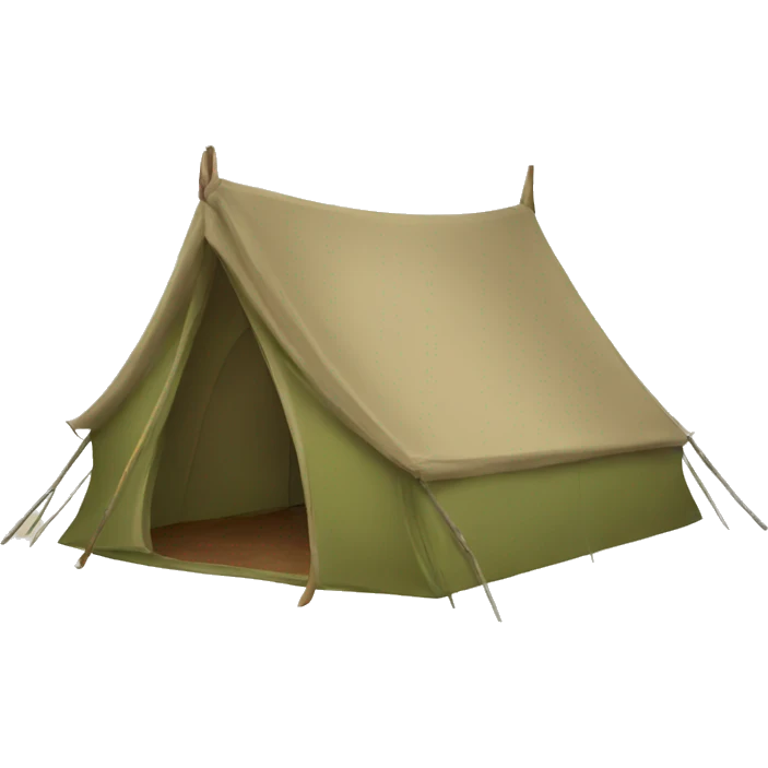 scout tent emoji